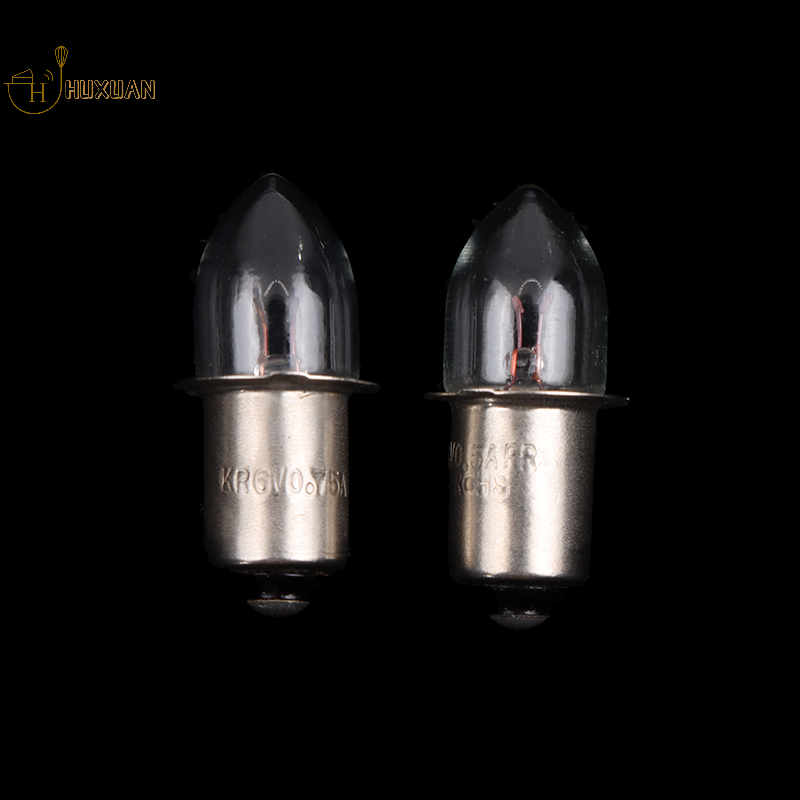 P13.5S Base Bulbs Old Style Flashlight 2.4V 3.6V 4.8V 6V 7.2V 0.4A 0.5A 0.75A Replacement Bulbs Torches Work Lamp