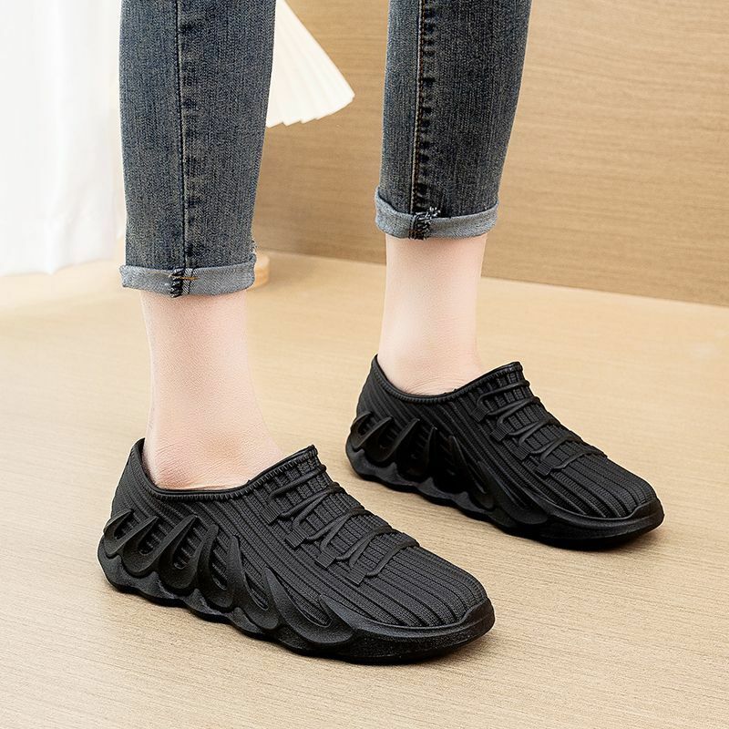 Women's Non-slip Short Low-top Rubber Shoes Waterproof Boots Men Fashion Wear Waders Rain Shoes