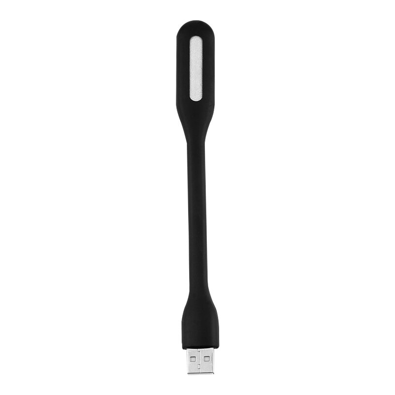 USB 5 В Светодиодная лампа для чтения книг, компактная дорожная настольная лампа для портативного зарядного устройства, ПК, ноутбука, гибкая Гибкая Ночная лампа