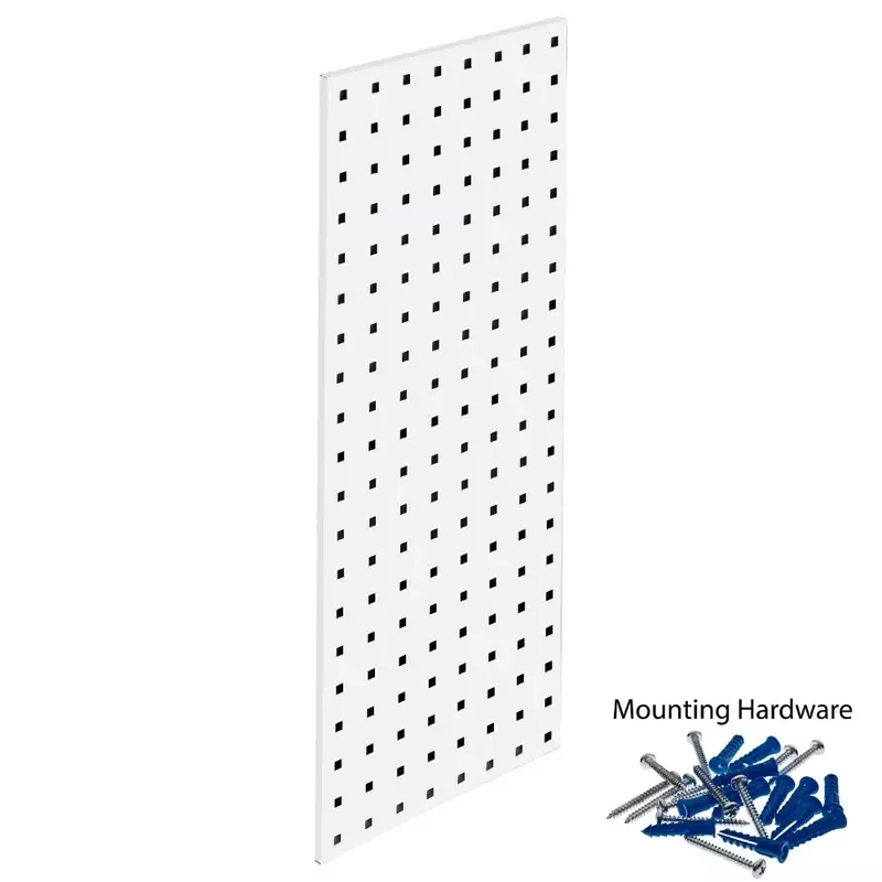 Triton-Produkte®Loc board (1) 30 "B x 12" H Epoxid, 18 Gauge Stahl Vierkant loch Peg board Strip
