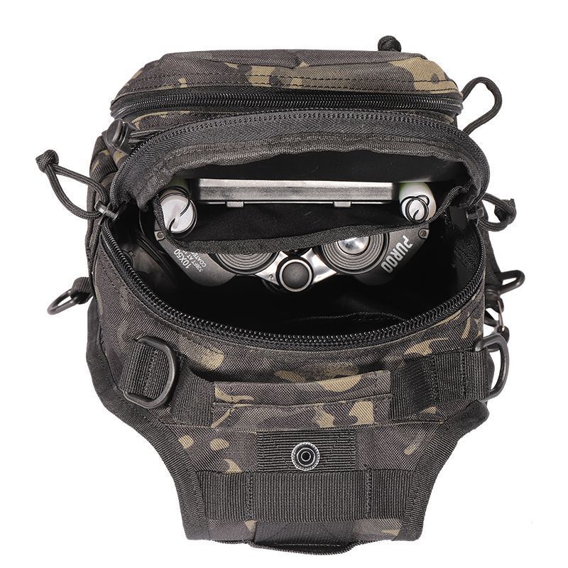 Oxford 600D Encrypted Enlarged Camouflage Chest Bag Shoulder Bag Outdoor Sports Bag Crossbody Bag Tactical Small Chest Bag