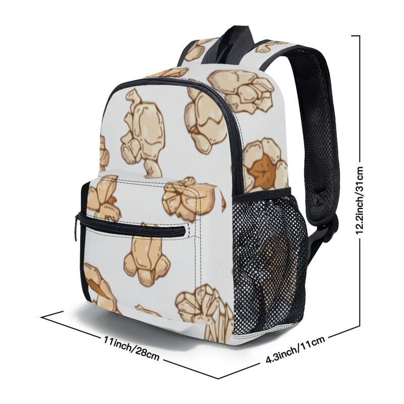 2023 Детский рюкзак, школьная сумка для малышей, сумка для дошкольного возраста с рисунком попкорна для девочек и мальчиков