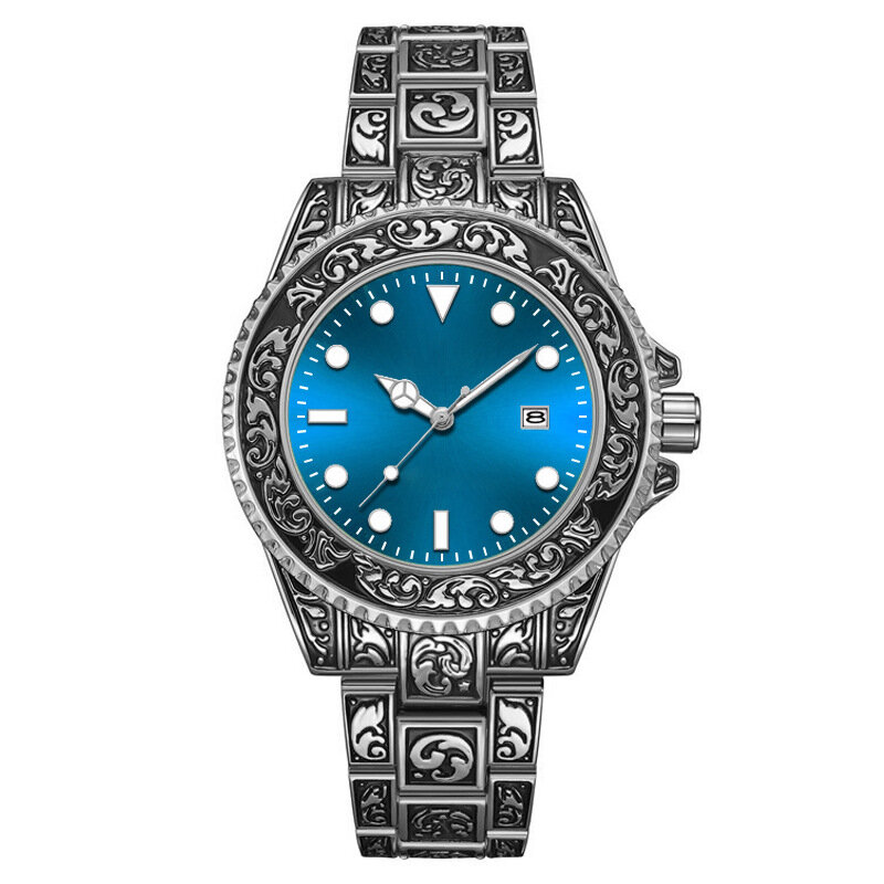 Luksusowe męskie zegarki Casual Vintage Design męski zegarek na rękę świecący kwarcowy 2023 modny zegarek męski prezent wysokiej jakości