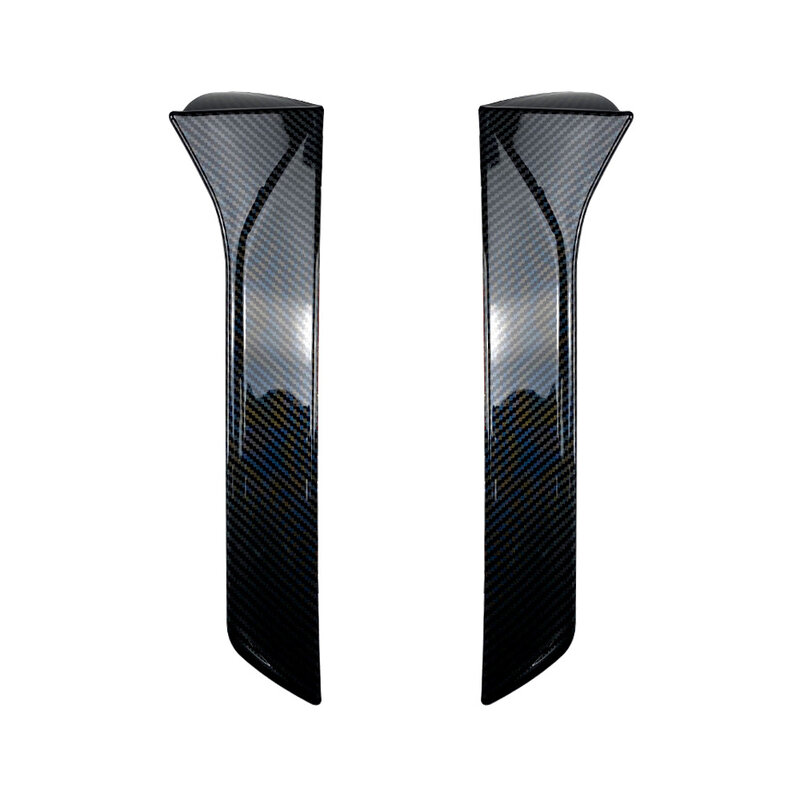 1 Pair Glossy Black Rear Window Side Car Spoiler Wing For Seat Leone 5F FR MK3 MK3.5 2012-2021 Styling Auto Canards Splitter