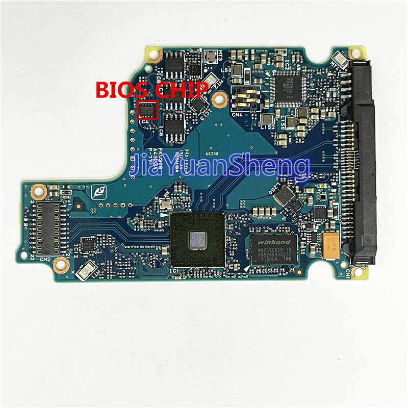 Toshiba HDD PCB Logic Board Board Number: G4322A  FKU30B A4322A P-77