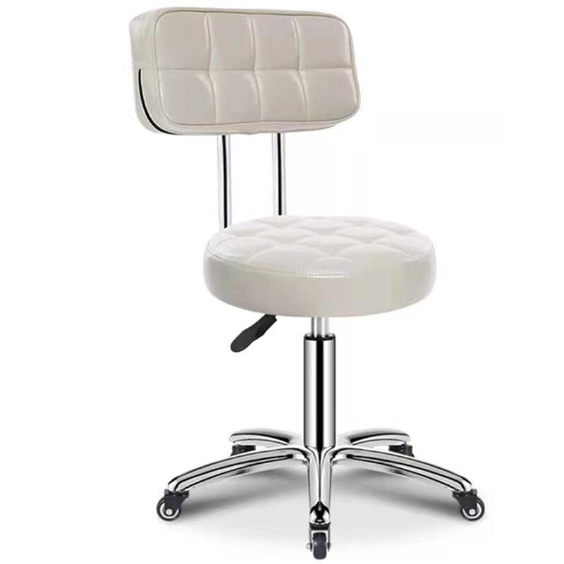 Hairdressing Stool Barber Shop Chairs Salon Furniture Beauty Nail Pulley Stylis Chair Tattoo Chair Liftable Work Chair Rotatable