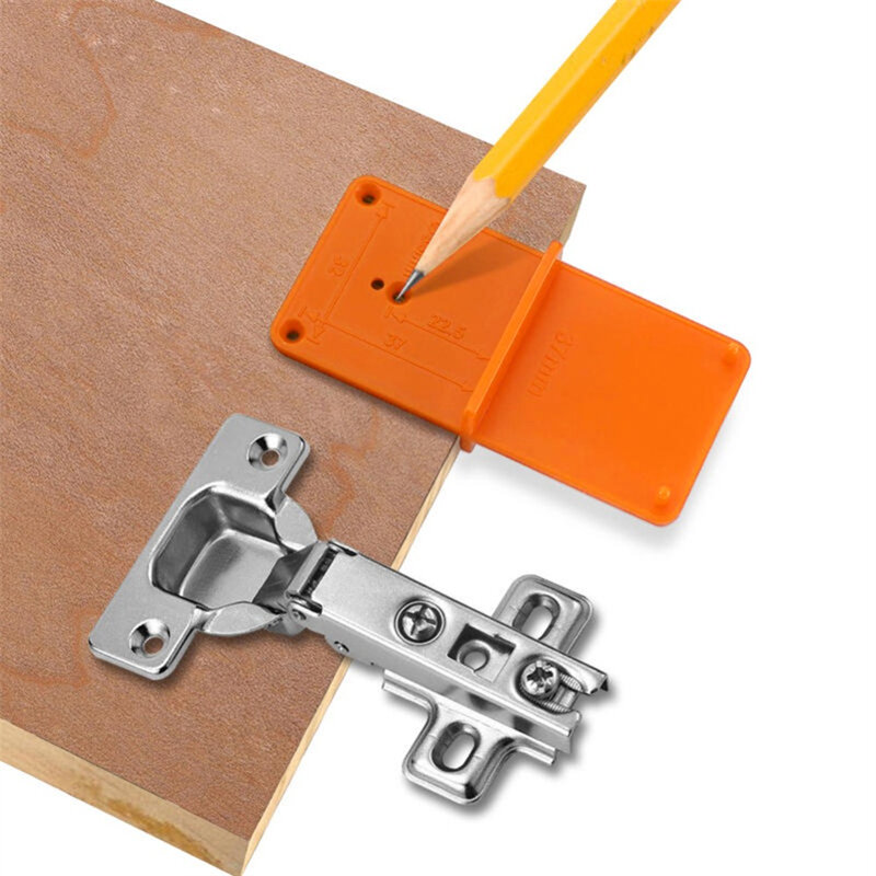 35/40mm dziurkacz zawias otwór otwieracz lokalizator przewodnik wiertła otwór narzędzia drzwi szafki DIY szablon do narzędzia do ręcznej obróbki drewna