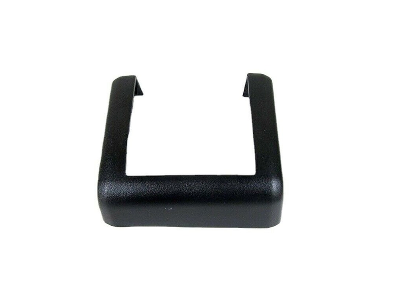 Porta traseira do corpo dobradiça capa superior moldura de plástico preto para jeep wrangler 55397090ab