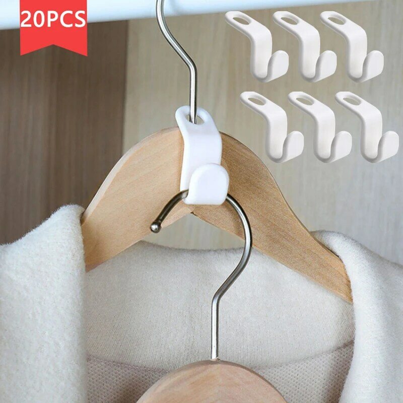 Multi-Function ตู้เสื้อผ้า Space-Saving Hanger Hook Coat Hook Closet Stack แขวนห้องนอนตู้เสื้อผ้า