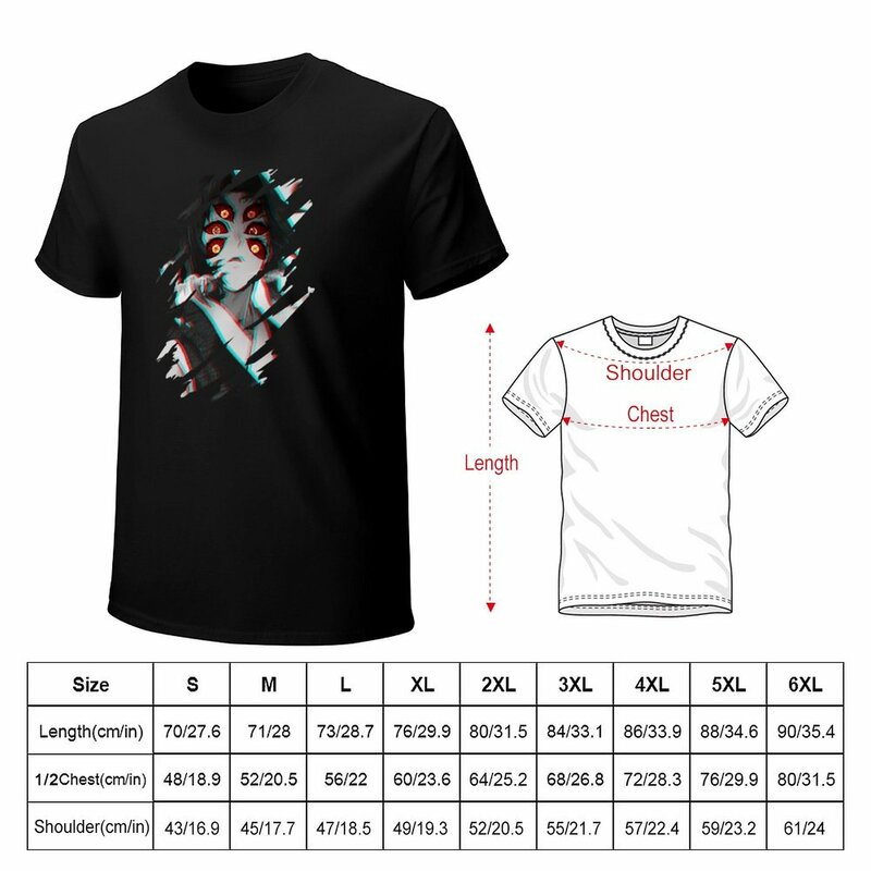 Obermond 3 T-Shirt Kawaii Kleidung Kurzarm T-Shirt Schwergewicht T-Shirts für Männer