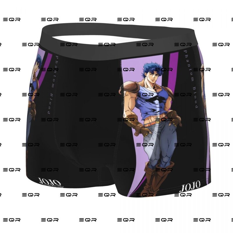 Jojo Bizarre Adventure celana Boxer pria, celana dalam sangat tembus udara, celana pendek motif 3D kualitas terbaik hadiah ulang tahun