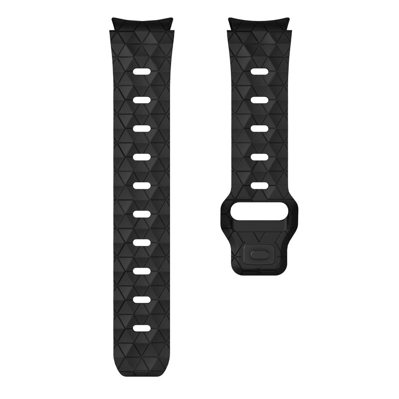 Correa de reloj de silicona con estampado de fútbol para Samsung Galaxy watch 6 Classic, 47mm, 43mm, Watch 5pro, 45mm, Watch/4/5/6, 40mm, 44mm