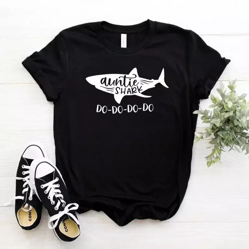 Модная женская футболка с темой акулы do, хлопковая Повседневная хипстерская забавная футболка, подарок для девушки Yong, женская футболка