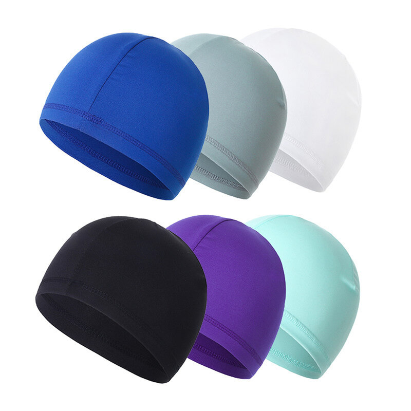 Unisex Sun protection Ice Silk Wind-proof Cycling Caps Cooling Beanie Sport Hats Cycling Headwear