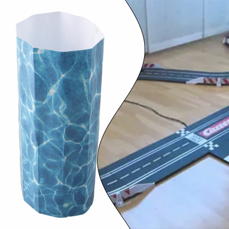 Моделирование воды шаблон бумага река песок стол плавательный бассейн 1 шт. диотома пейзаж для DIY модели железной дороги