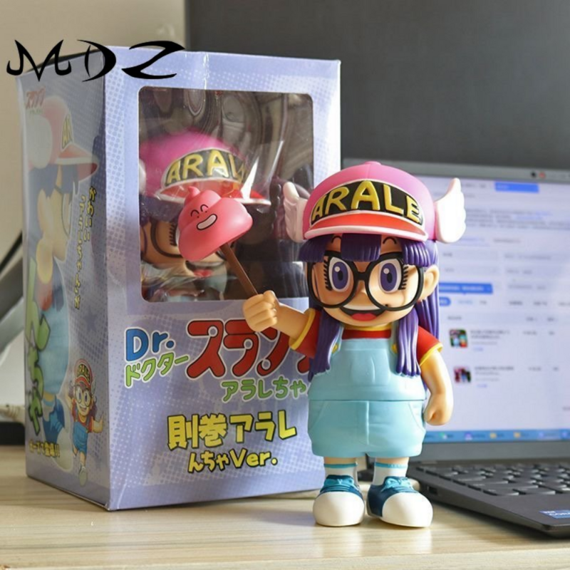 Anime Dr. Slump 20cm Kawaii ARALE Figure Movable Action Figure PVC Model GK Pendant Gifts Boxed Collectible Figurines for Kids