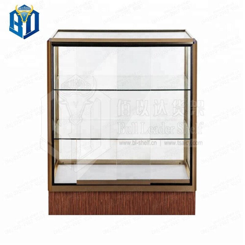 Customized product、Glass Display cabinets jewellery Showcase