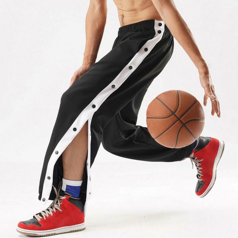 Spodnie typu Casual w dotyku w średnim wieku lekki patchworkowy w stylu Casual kolor męski spodnie do joggingu spodnie do joggingu wszechstronny