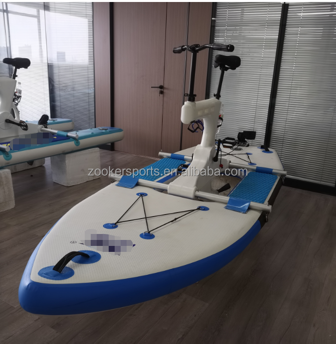 2024 The most popular good quality water pedal bike inflatable sup board stand up paddle board