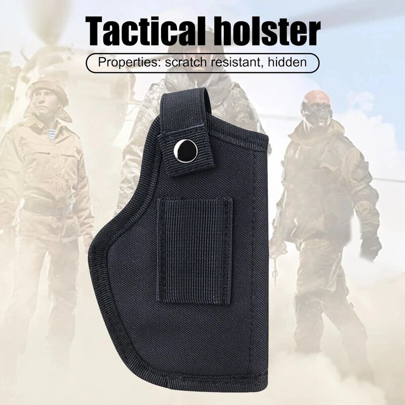 Outdoor Tactical Caça Coldre, Bolsa de arma escondida para Glock, Sig Sauer, Beretta, Kahr, Nylon Equipamento