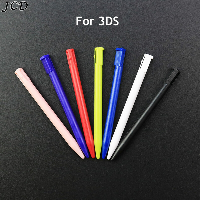 JCD-lápiz óptico de plástico para consola de juegos, 7 colores, pantalla táctil, accesorios para consola de juegos 3DS