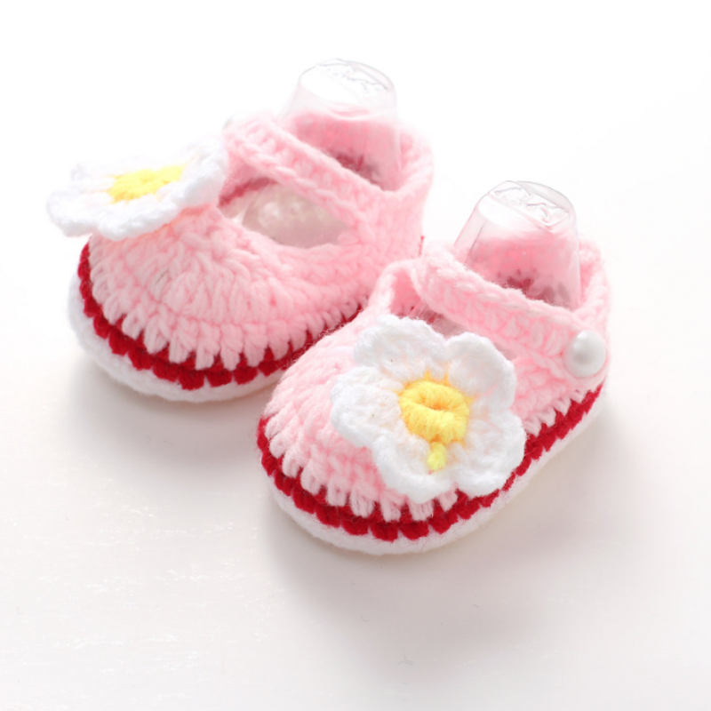 New for 0-6 months baby shoes handmade girl baby foot socks