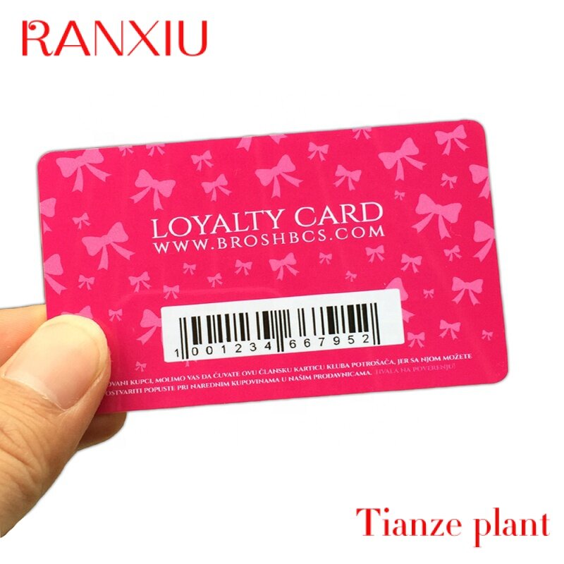 Custom Customized printing plastic PVC VIP loyalty membership card with nice price