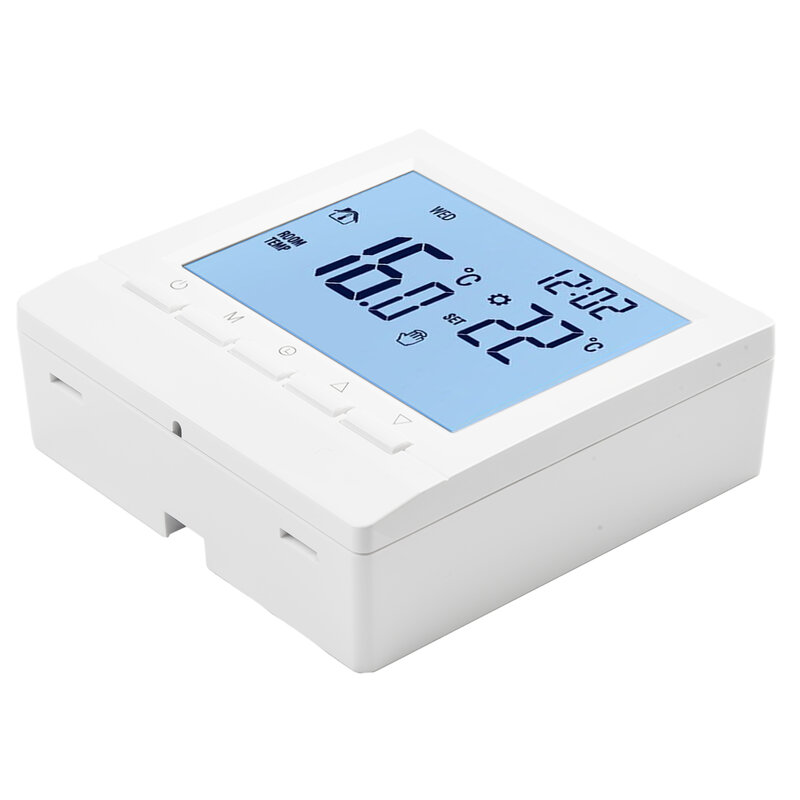 Nowy termostat akcesoria pokojowe cyfrowy podgrzewacze elektryczne LCD ME8316A plastikowy + zamiennik metalu