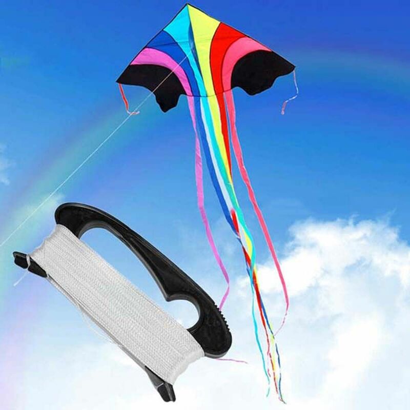 Outdoor Sport Plastic Vlieger Accessoires Zwart Kleur Handvat Board Kite Tool Vlieger Lijn Vlieger Draad Draad Winder