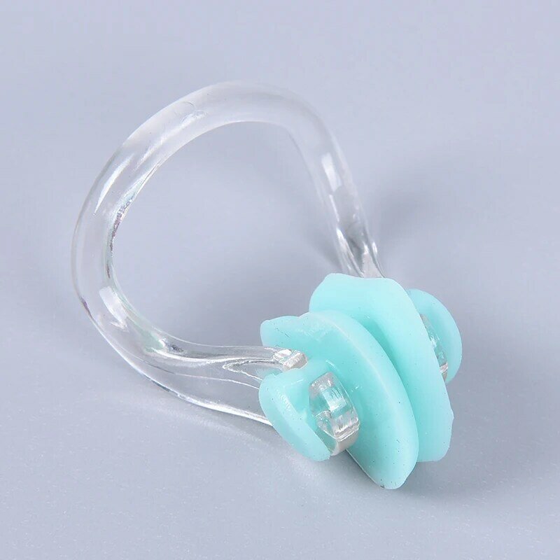 10pcs/lot High Quality Reusable Soft Silicone Swimming Nose Clip Comfortable Diving Surfing Swim Nose Clips For Adults Children