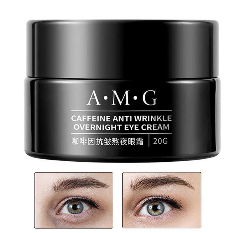Krem pod oczy z Caffeinne AMG Caffeinne krem przeciwzmarszczkowy na noc 20g Caffeinne napinacz do oczu akcesoria przeciw zmarszczkom