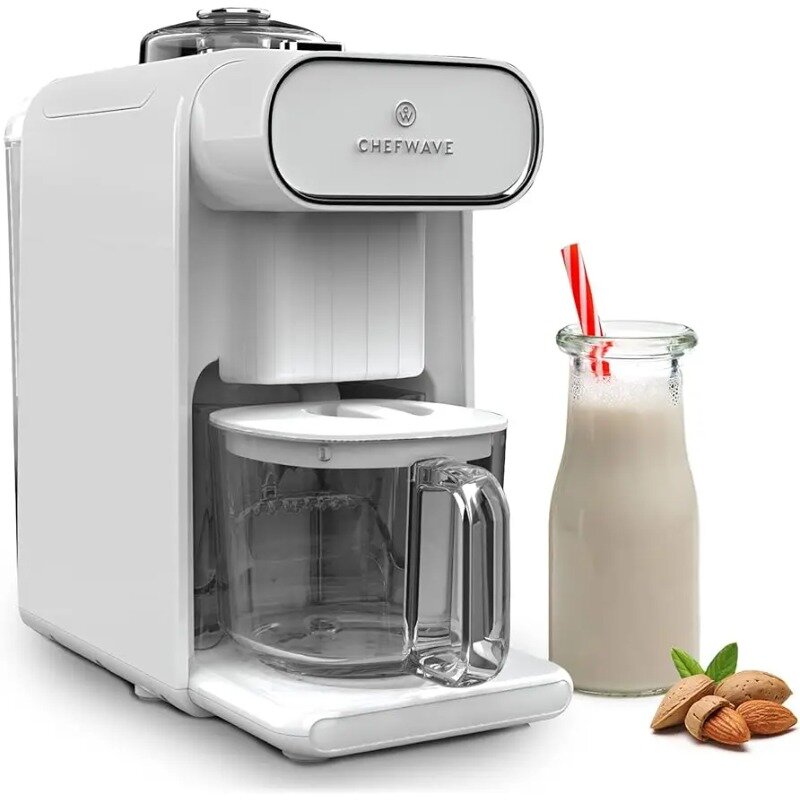 ChefWave 밀크메이드 비 유제품 우유 메이커, 6 가지 식물 기반 프로그램, 자동 세척