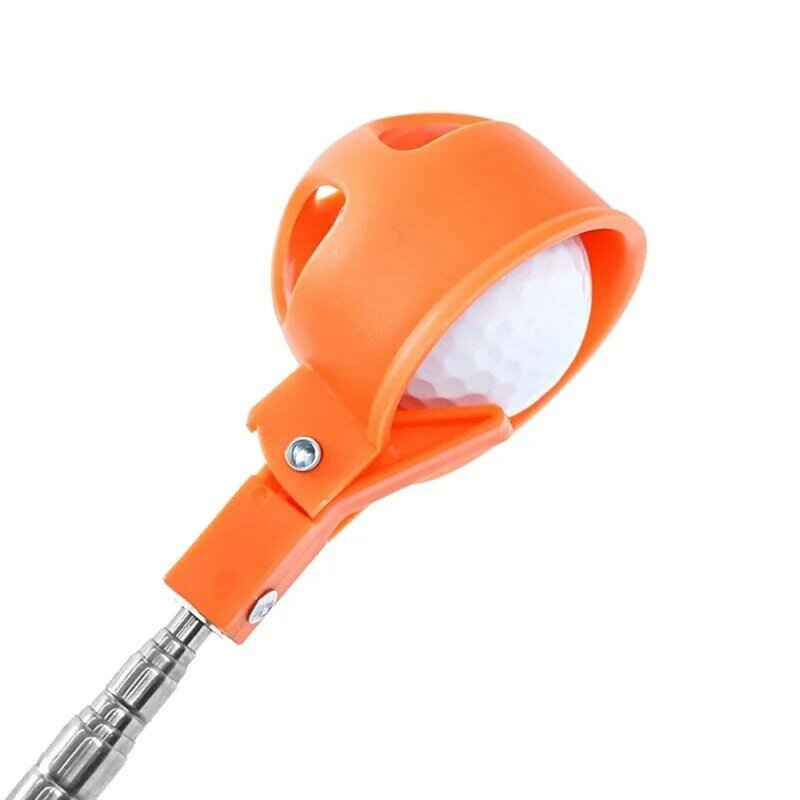 Kính thiên văn Thép không gỉ Golf Ball động Có thể thu vào Golf Saver Pick-Up Công cụ khóa tự động