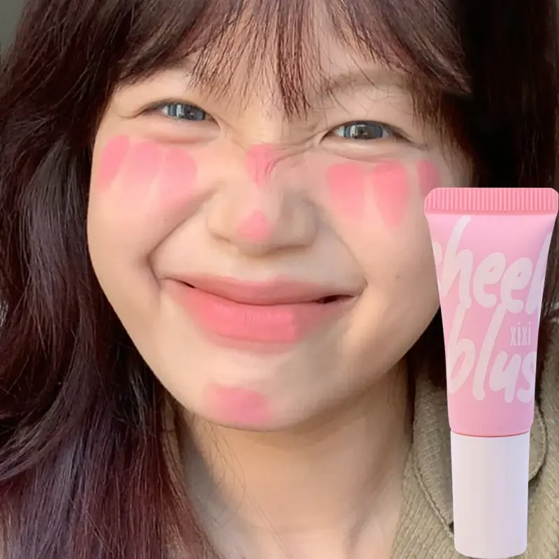Idratante rosa liquido Blush crema impermeabile duraturo illumina pesca rosso guancia tinta viso contorno fard trucco cosmetici coreani