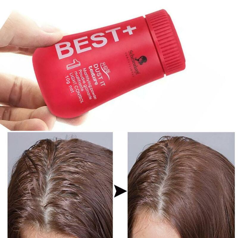 Unisex Hair Mattifying Powder, Aumenta o volume do cabelo Capturas, Haircut Modeling, Frete Grátis, 10Pcs