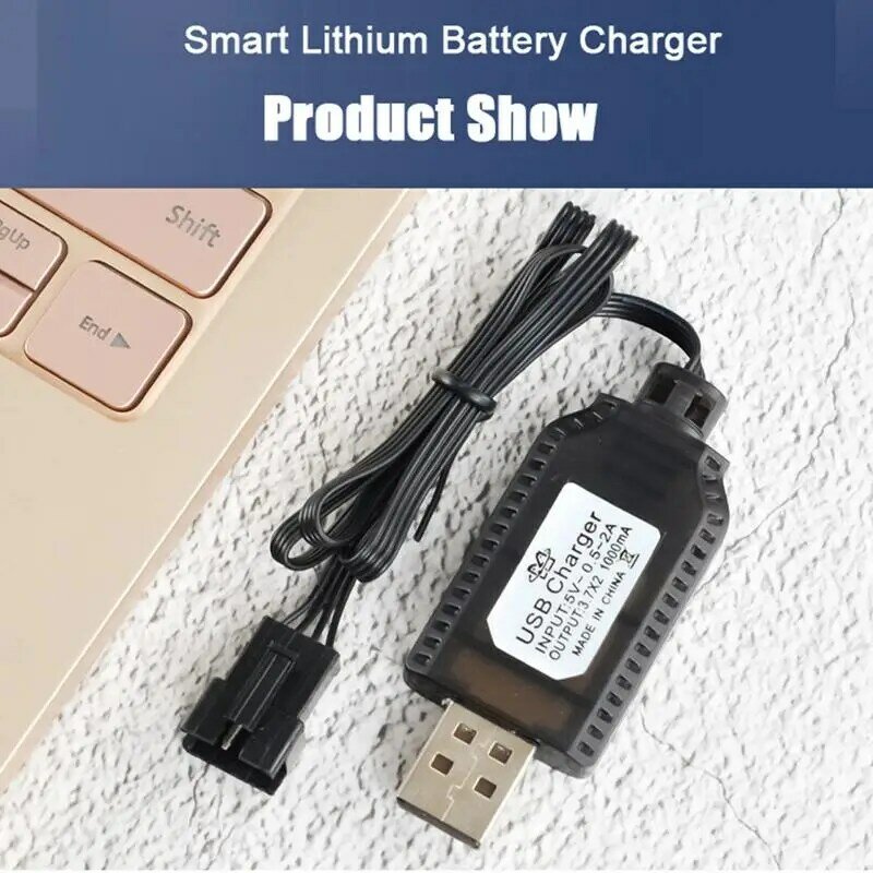 Drone Battery Charger Charging Cable For Toy Battery For 7.4V 1000mA RC Airplane Lithium Battery SM-2P SM-3P SM-4P Drone Battery