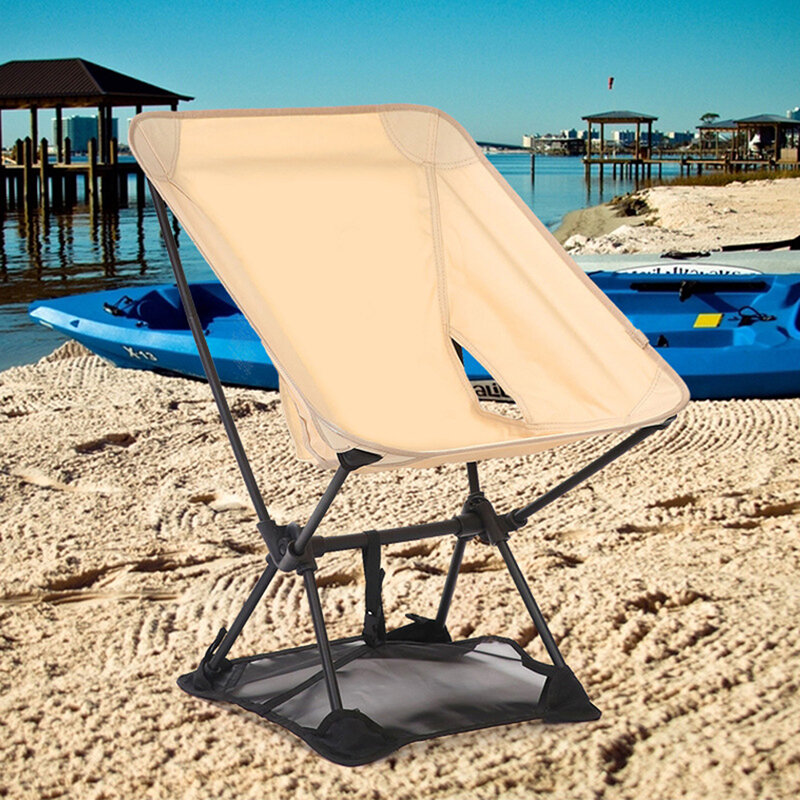 Leve Anti-Colapso Mat sem Cadeira, Piqueniques Dobráveis, Impedir de Afundando Praia, Mochila, Camping
