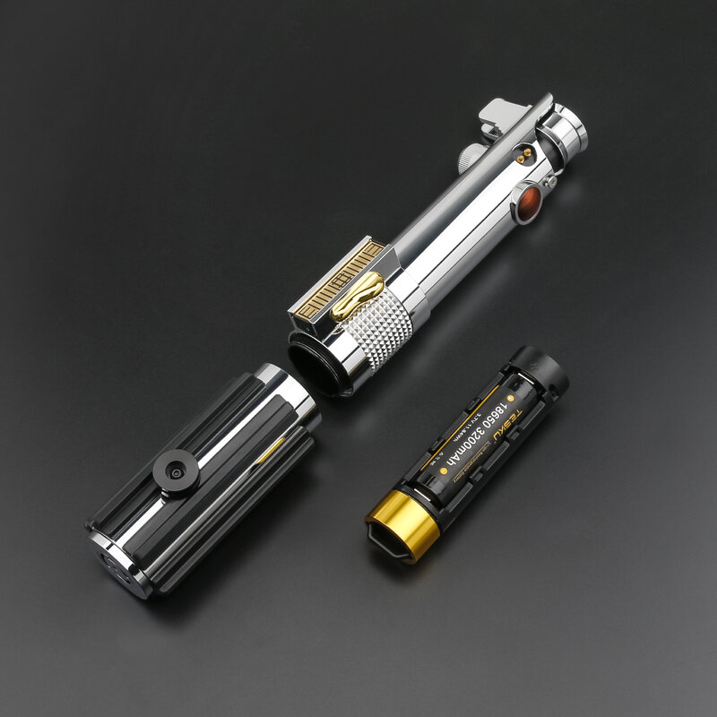 Anakin Lightsaber Proffie 2.2 Soundboard Smooth Swing Metal Handle With LED Strip Blade SD Card Skywalker Replica Cosplay Toys