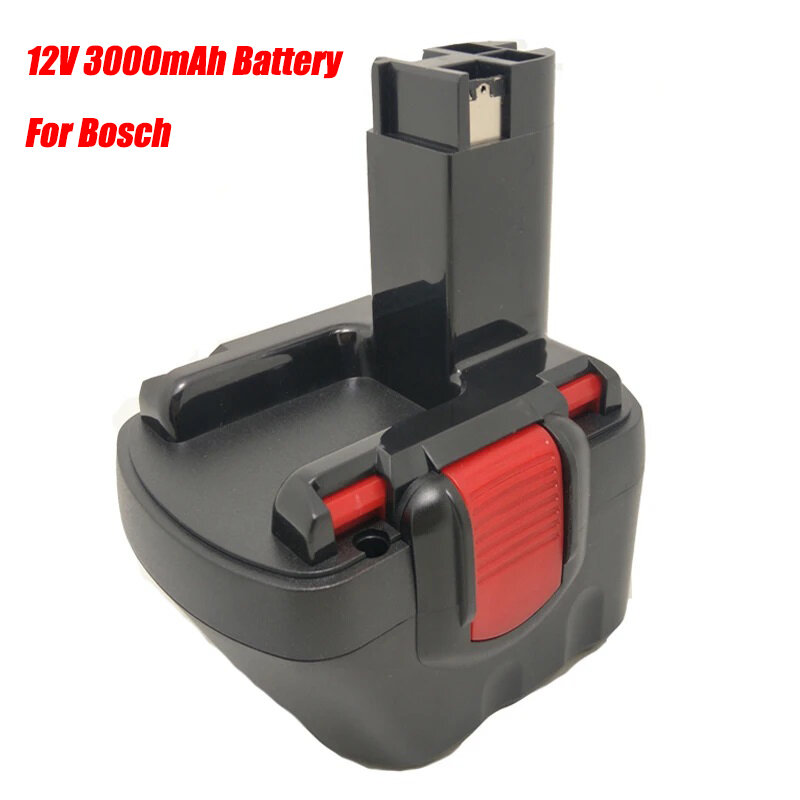 Bateria recarregável Ni-MH, 12V, 3000mAh, para Bosch GSB 18 VE-2 GDS 18 V-HT GSR 18 VE-2 PSB 18VE PSR 18VE BAT043