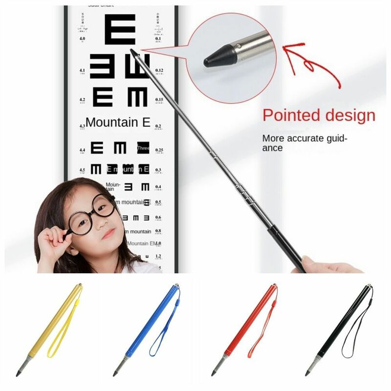 Whiteboard Pointer Reading Guide Pointer Teaching Aids Reading Sticks Teaching Pointer Stick Stainless Steel Learning Toys