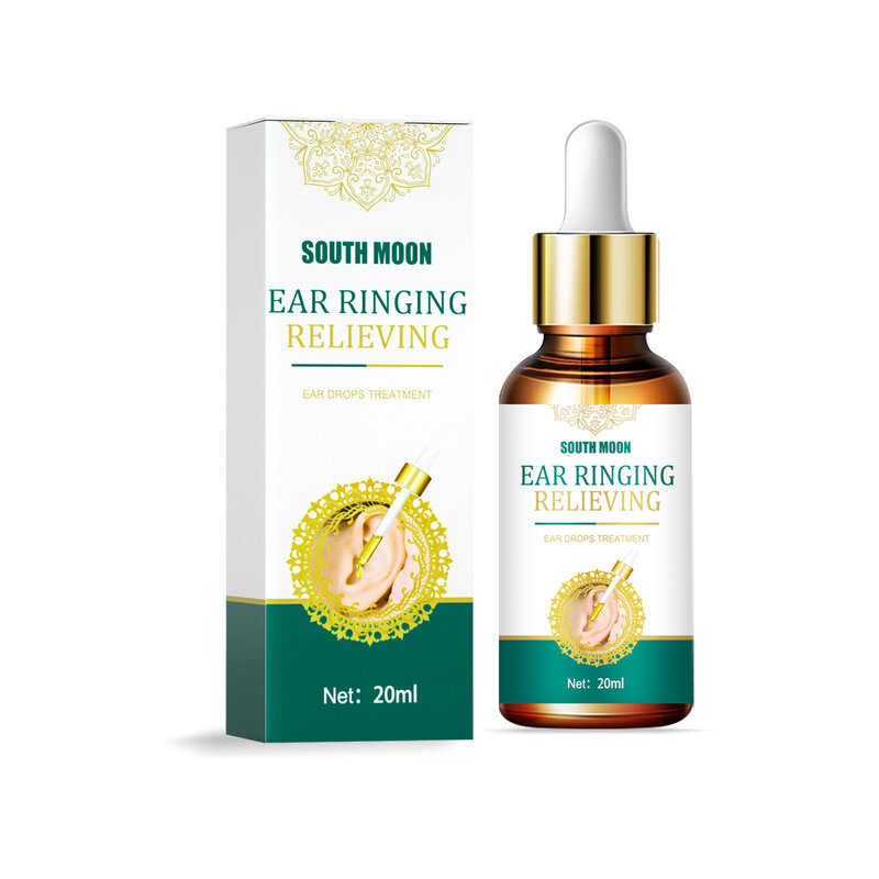 20ml Tinnitus Ear Drops Ear squillo delicato alleviare la salute scarico cura Tinnitus Fluid Ear sordità gonfiore cura dell'aerazione