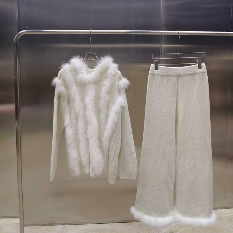2024 New Real fur,New  ladies White color natural fox fur coats and jackets for Women 7212