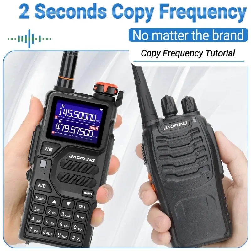 Baofeng UV K5 Pro Walkie Talkie AM Fullband Wireless Copy Frequency Two Way Radio Long Range TYPE-C Upgrad UV 5R Ham Radio