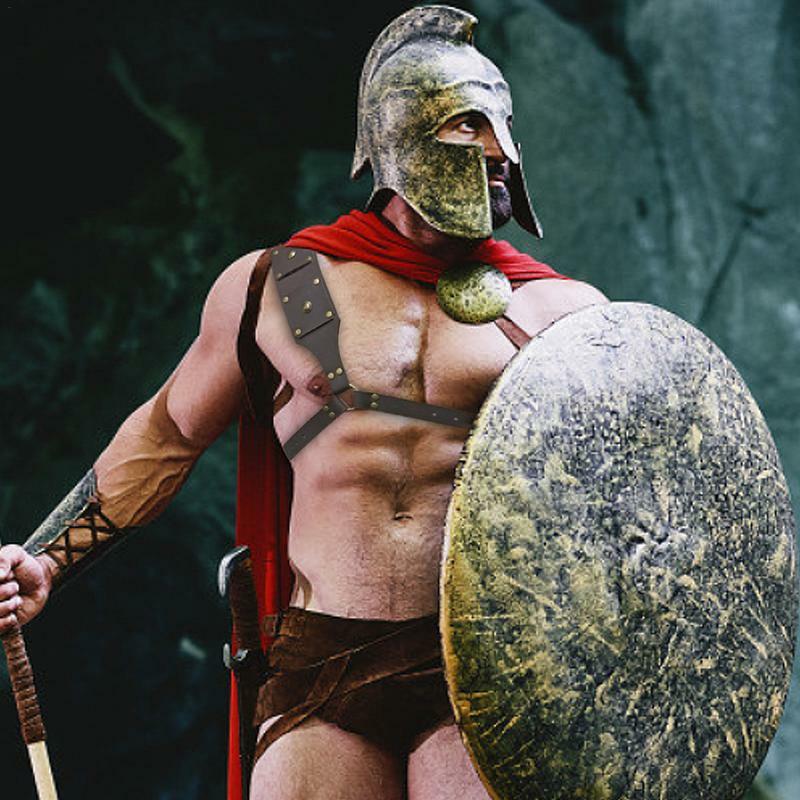 Medieval Sword Shoulder Back Scabbard Scabbard Frog Holder for Adult Men Larp Warrior Costume Rapier Leather Buckle Holster