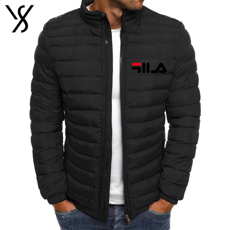 Jaket olahraga kasual kualitas tinggi, jaket hangat kerah tinggi Kemah luar ruangan, jaket musim gugur dan musim dingin, inovatif
