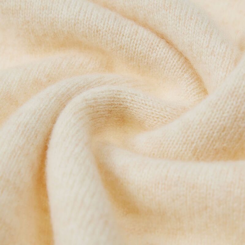 Pull en tricot doux à col rond pour femmes, pull en laine mérinos, 100% laine, vêtements féminins, haut, automne, hiver