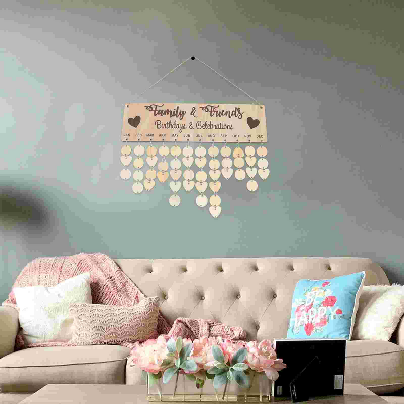 Home Deocr Home Hanging Decoration Family Hearts Home Wall Hanging Wall Hanging Signs Board With Tags Hanging