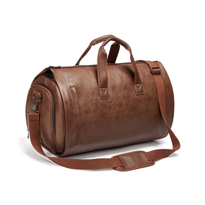 2023 Fashion High Quality Waterproof PU Leather Travel Suit Crossbody Luggage Bag Men's Business Storage Large Capacity Handbag
