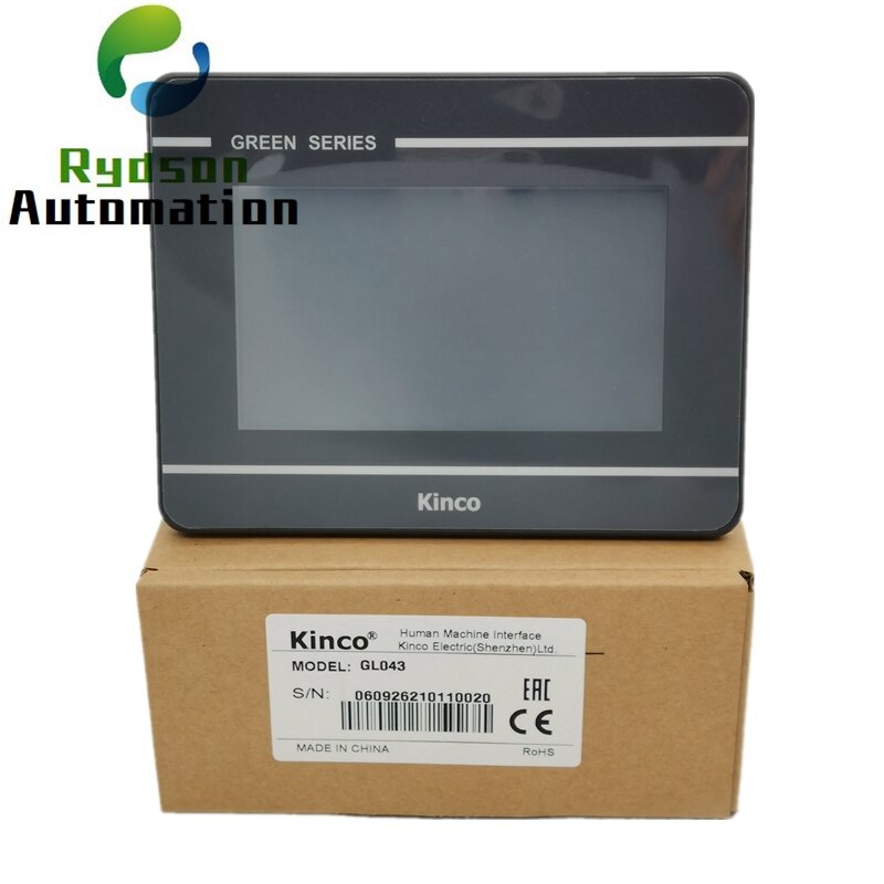 4.3 Cal Kinco Automation Series z ekranem dotykowym HMI GL043E Freescale przemysłowy procesor, prędkość zegara 800MHz