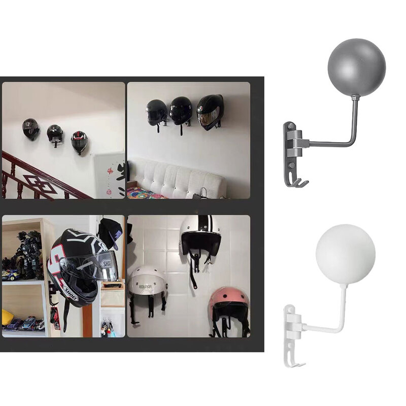 Eco-friendly Helmet Stand For Sustainable And Stylish Helmet Storage Solution Convenient Wall Mount